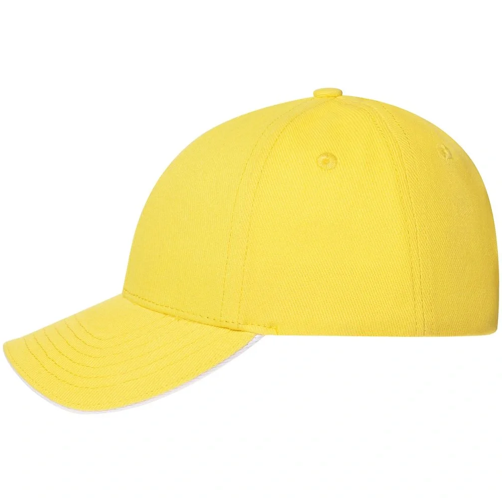 Бейсболка Spiker, желтая с белым - фото 2