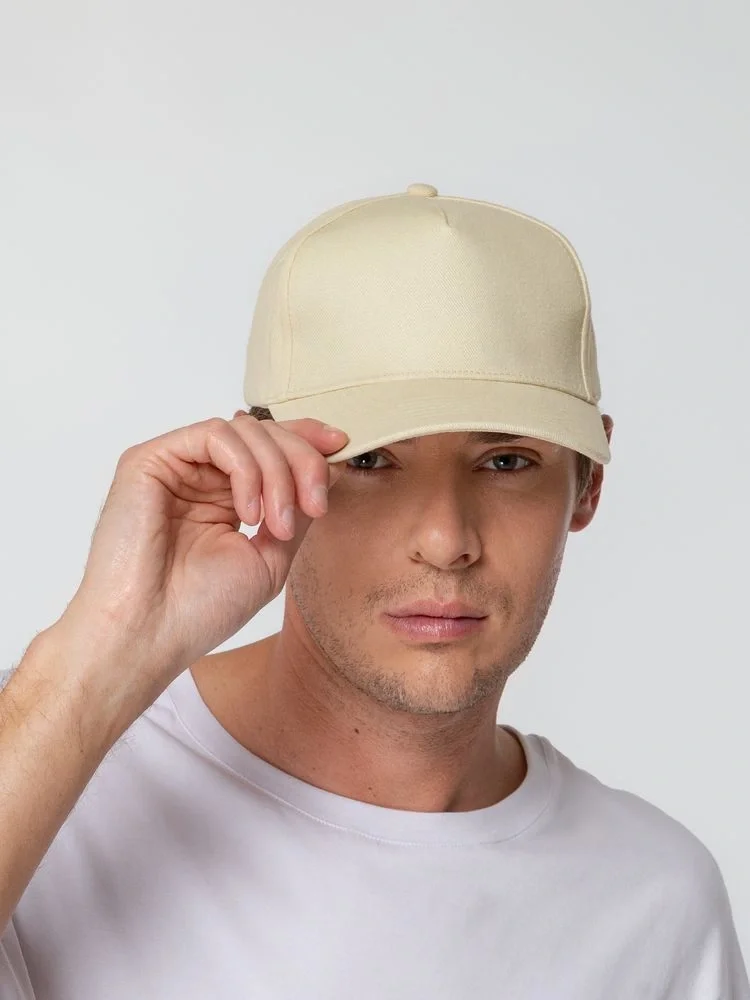 Бейсболка Standard, бежевая - фото 11