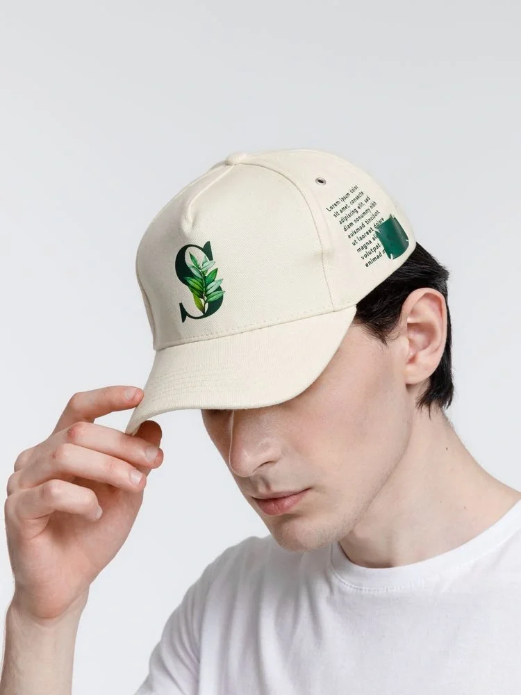 Бейсболка Standard, бежевая - фото 18