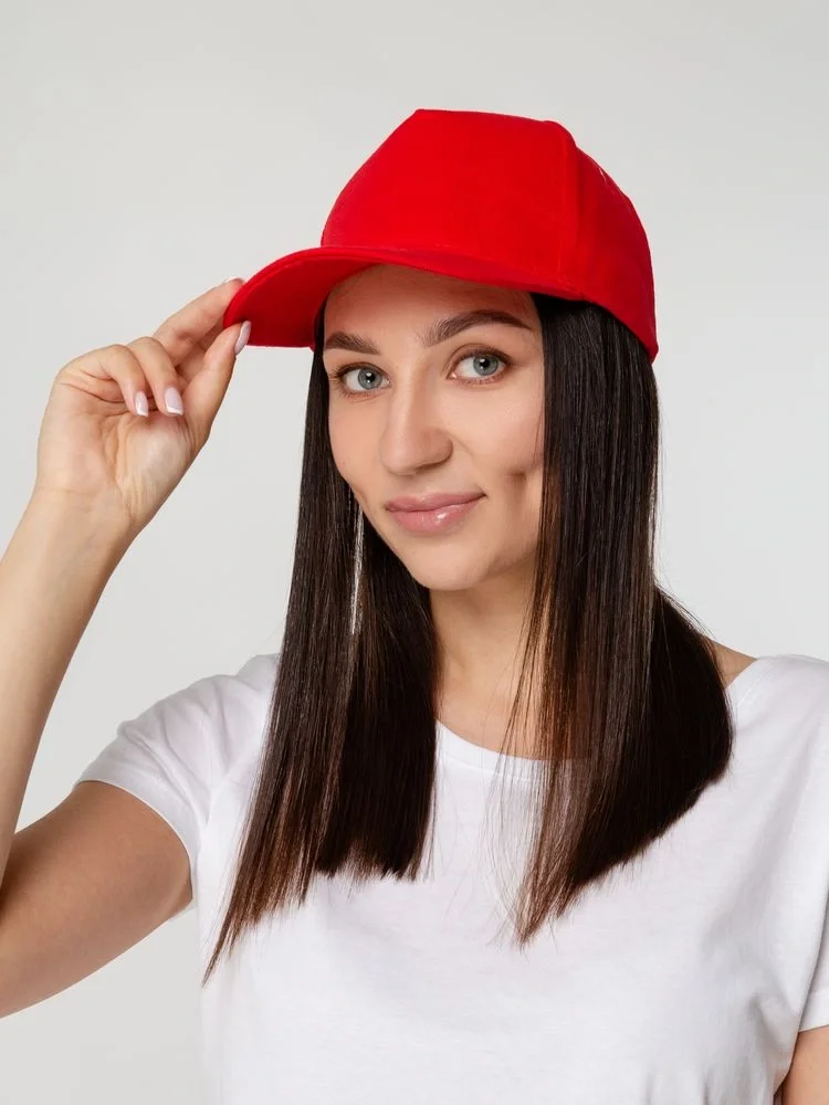 Бейсболка Standard, красная - фото 5