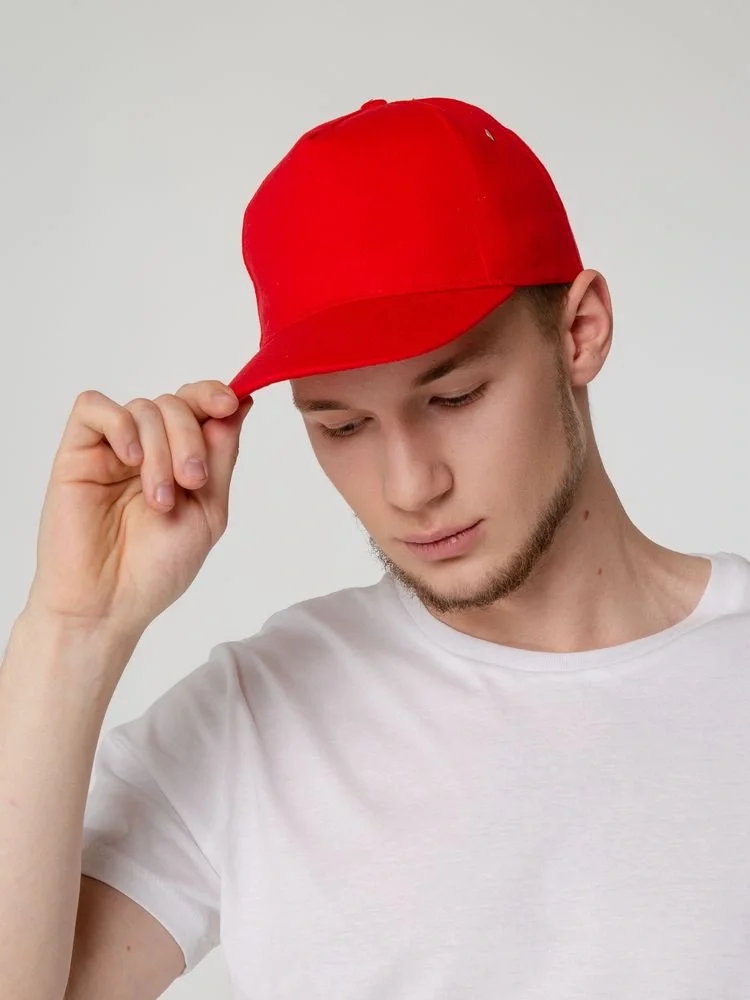Бейсболка Standard, красная - фото 8