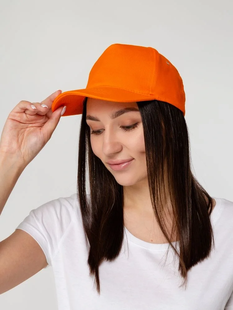 Бейсболка Standard, оранжевая - фото 5