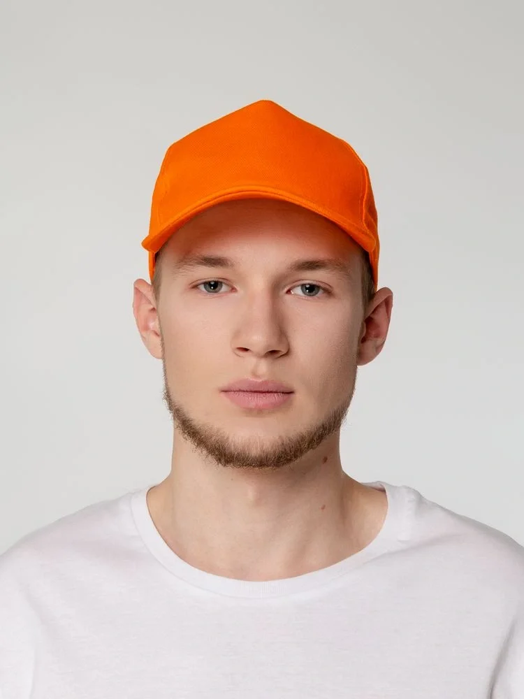 Бейсболка Standard, оранжевая - фото 7
