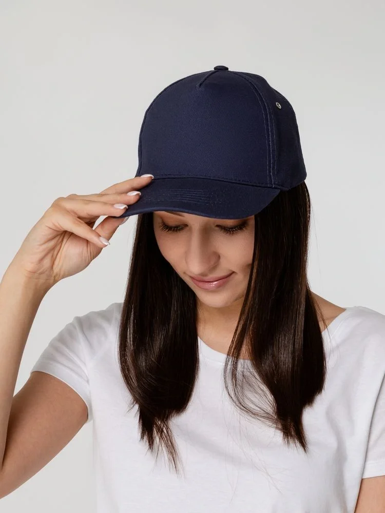 Бейсболка Standard, темно-синяя - фото 7