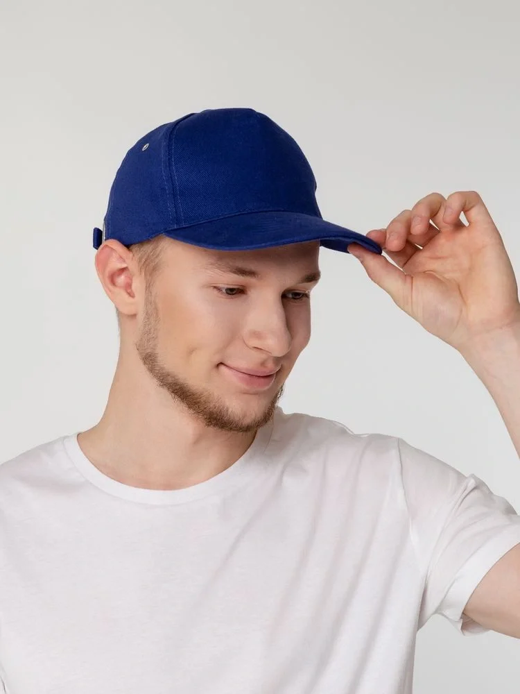 Бейсболка Standard, ярко-синяя - фото 6