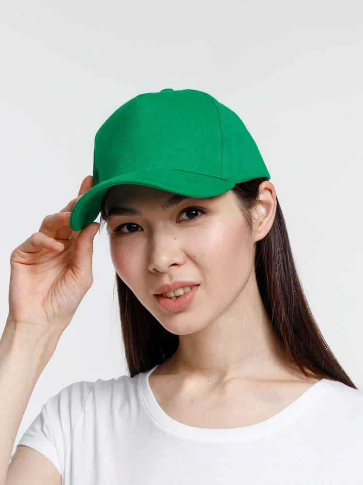 Бейсболка Standard, зеленая - фото 10