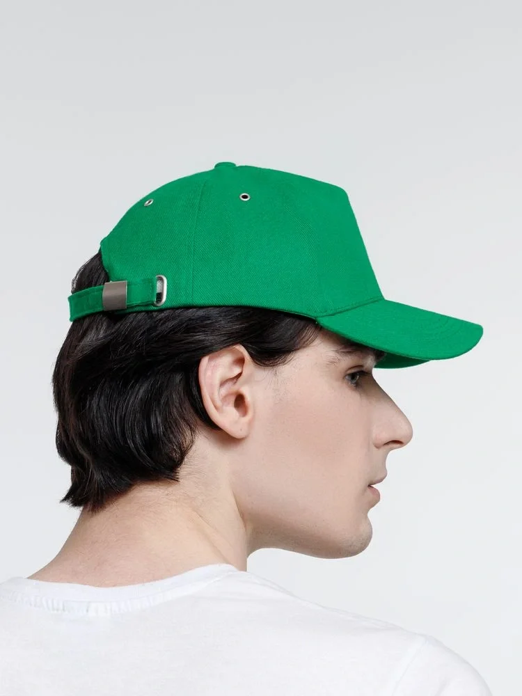 Бейсболка Standard, зеленая - фото 7