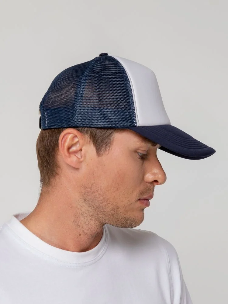 Бейсболка Sunbreaker, темно-синяя с белым - фото 8