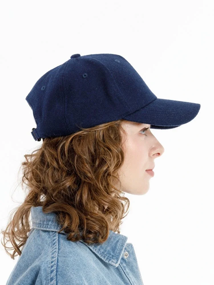 Бейсболка Woolridge, темно-синяя - фото 11