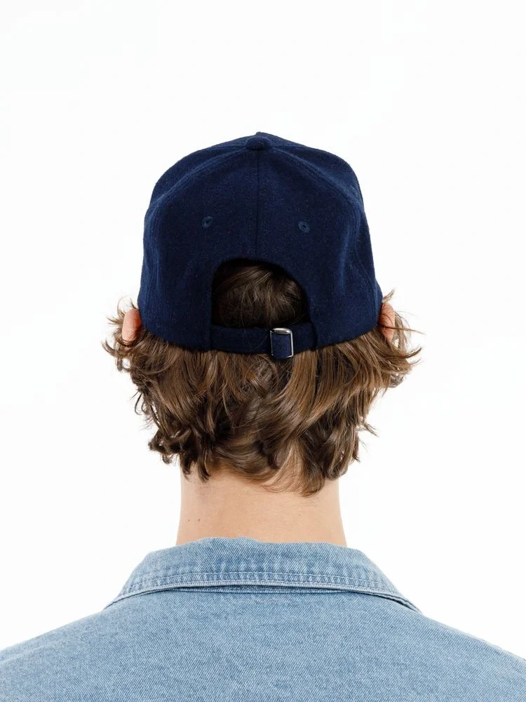 Бейсболка Woolridge, темно-синяя - фото 8