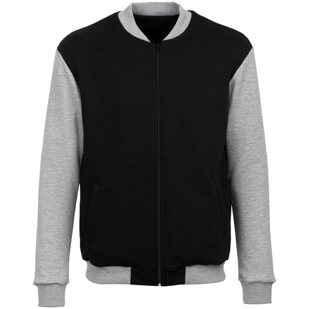 Бомбер College, черный - фото 2