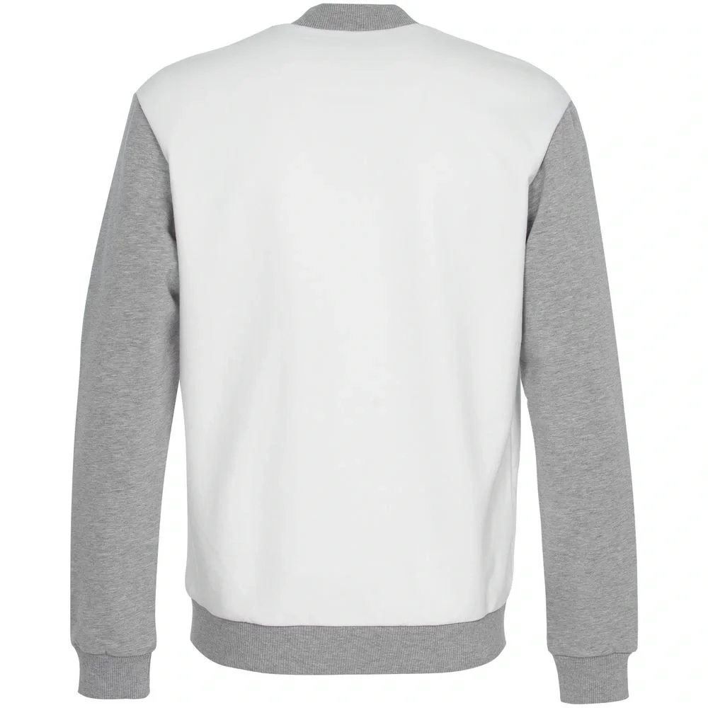 Бомбер College, молочно-белый - фото 2