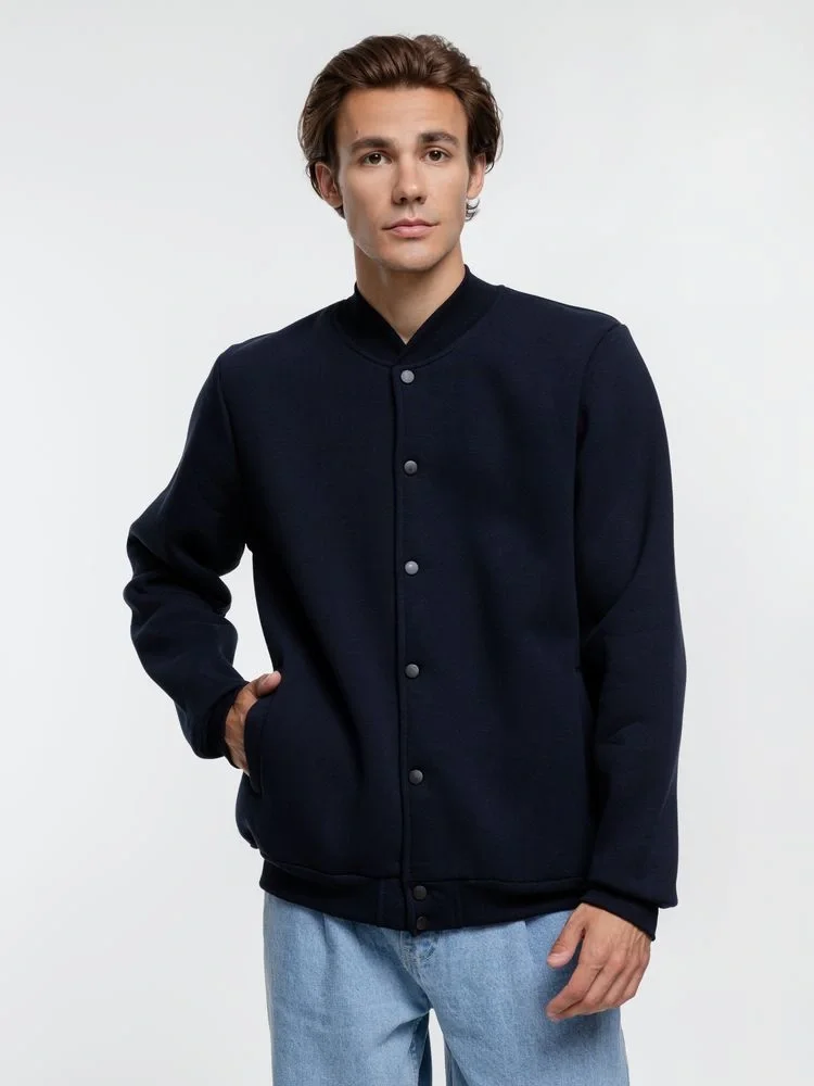 Бомбер Graduate, темно-синий - фото 8