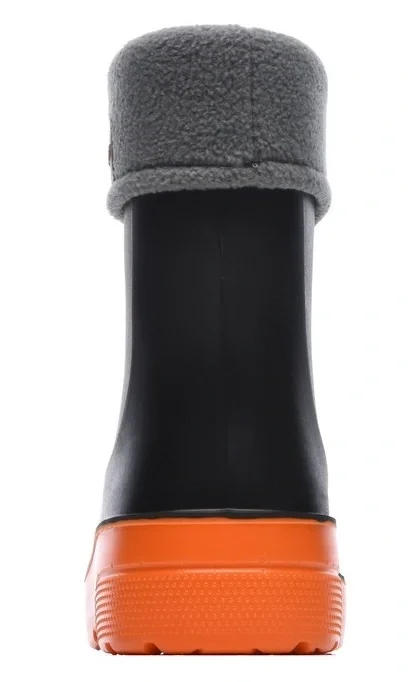 Ботильоны ЭВА/ПУ 1339УФ КАЙРА (SPECI.ALL) женские, утепленные (вкл. чулок), черный/оранжевый (-15ºС) - фото 3
