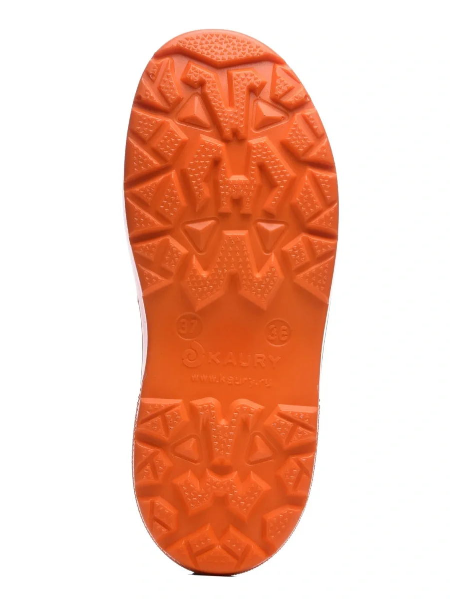 Ботильоны ЭВА/ПУ 1339УФ КАЙРА (SPECI.ALL) женские, утепленные (вкл. чулок), черный/оранжевый (-15ºС) - фото 4