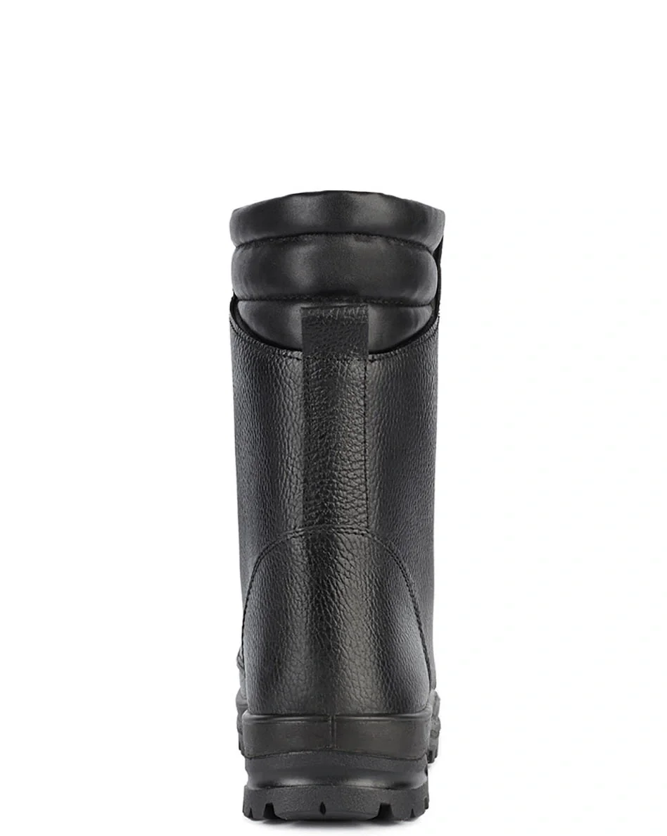 Ботинки с высокими берцами "Витязь" черные, натуральная кожа - фото 5