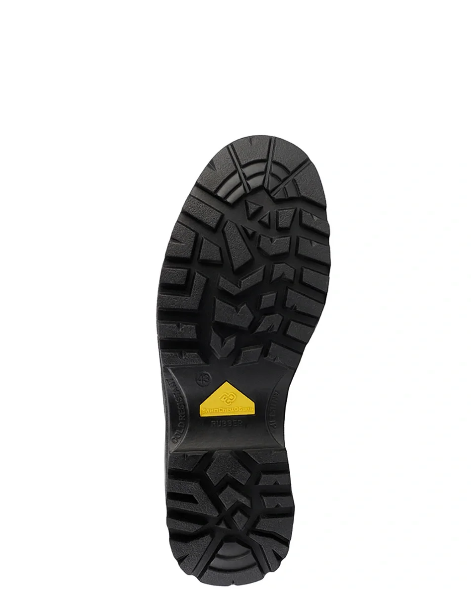 Ботинки с высокими берцами "Витязь" черные, натуральная кожа - фото 7