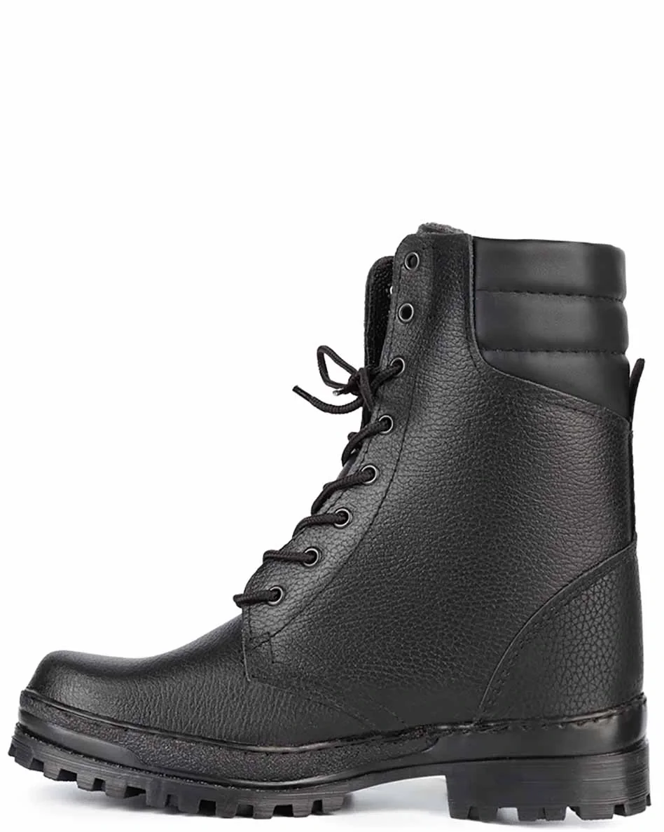 Ботинки с высокими берцами "Армия хром", натуральная кожа - фото 3