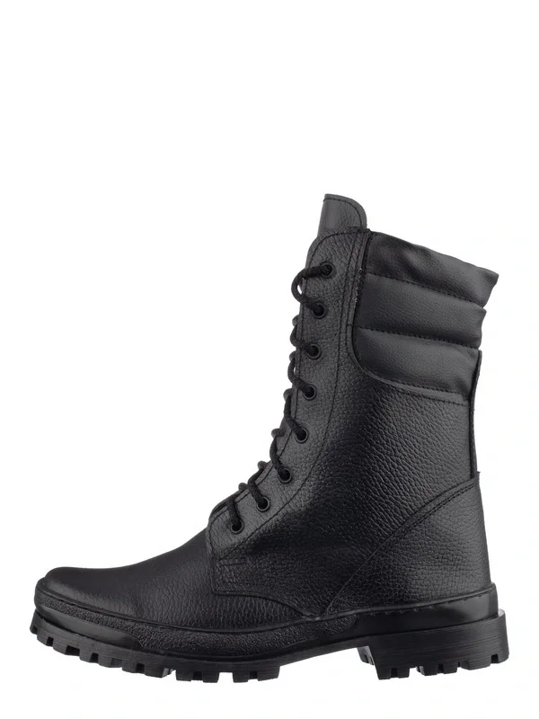 Ботинки с высокими берцами "Армия хром", натуральная кожа - фото 8