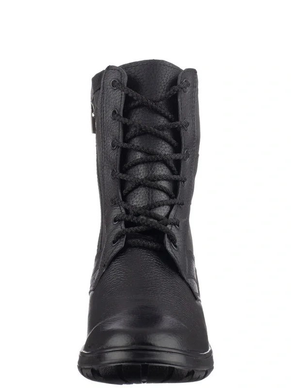 Ботинки комбинированные с высоким берцем облегчённые «Тактик-М» черные - фото 4