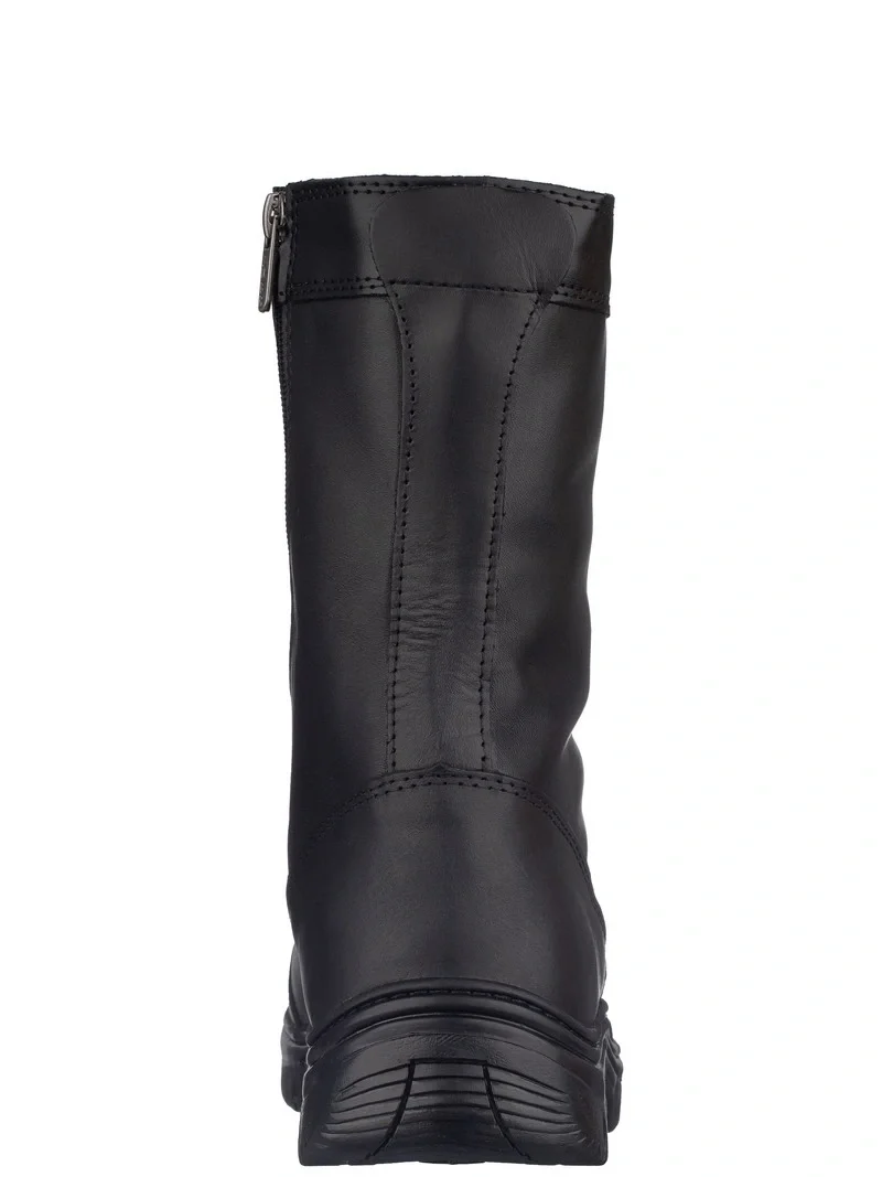 Ботинки с высоким берцем «УТКА» (АРТ.105) черные - фото 5