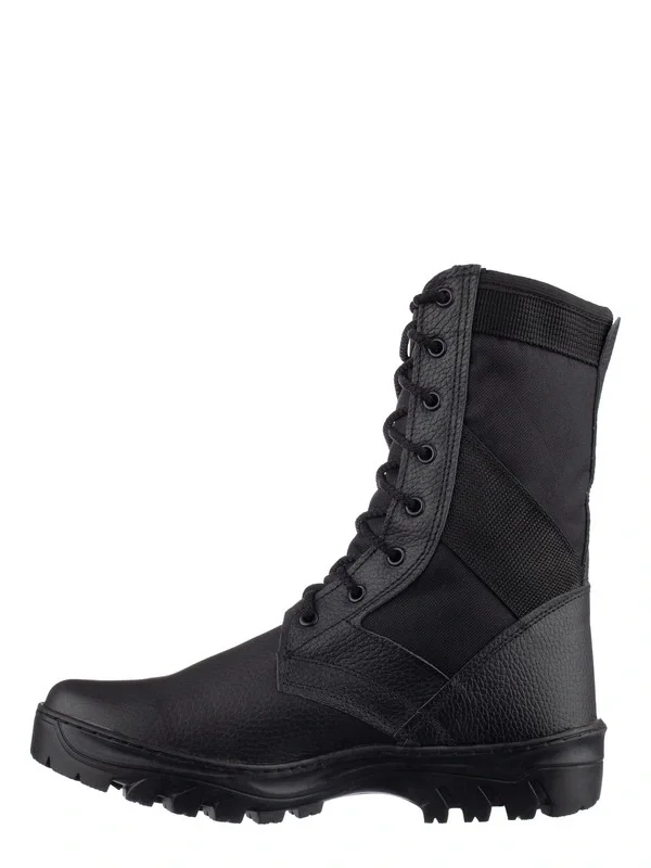 Ботинки с высокими берцами "Вымпел" черные, натуральная кожа - фото 3