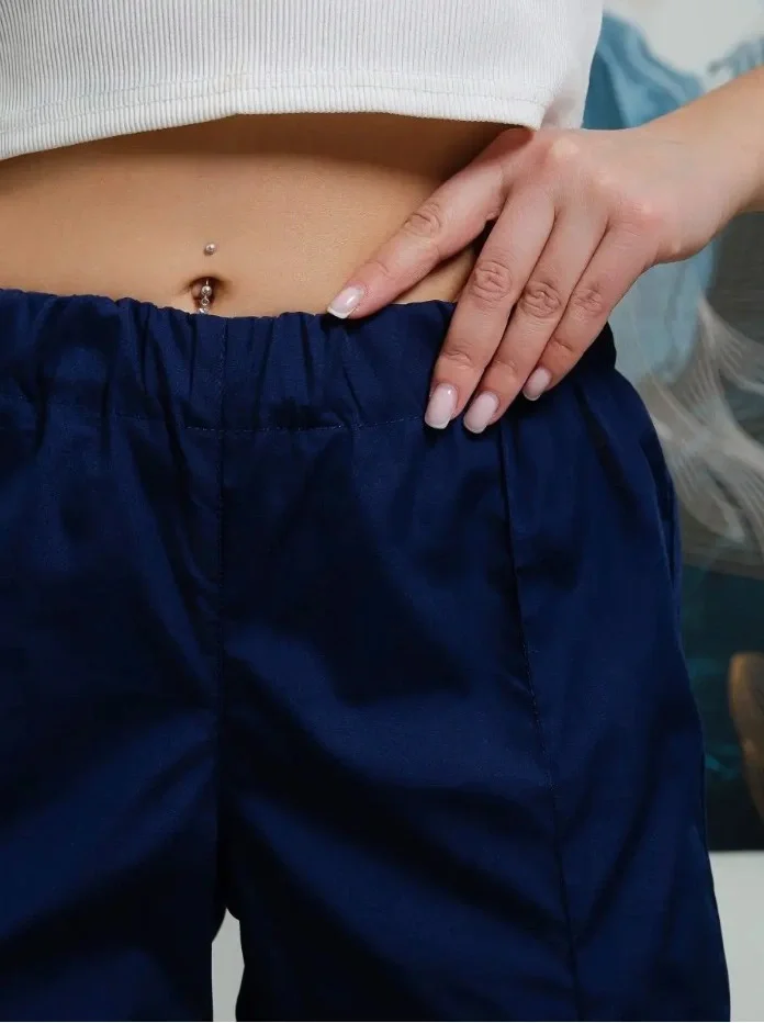 Брюки SVforma женские т.-синие - фото 8