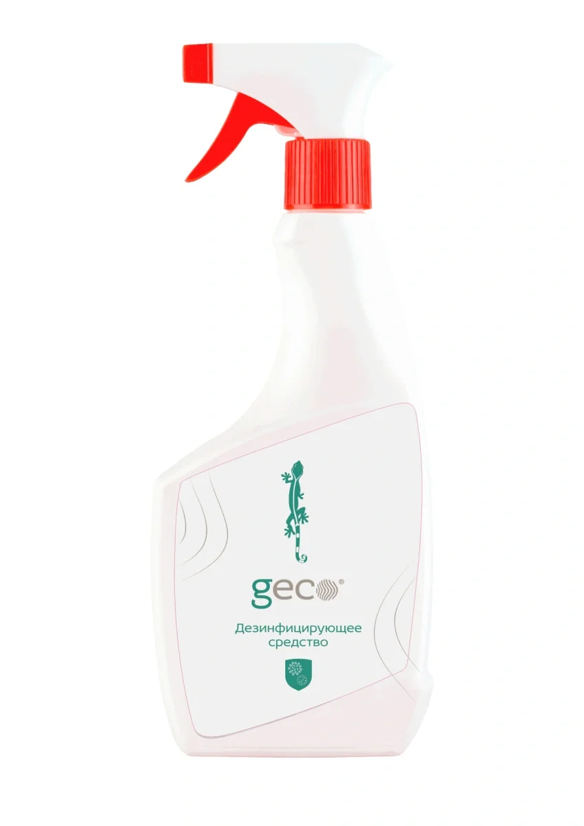 Дезинфицирующее жидкое средство GECO 400мл. (флакон с триггером)