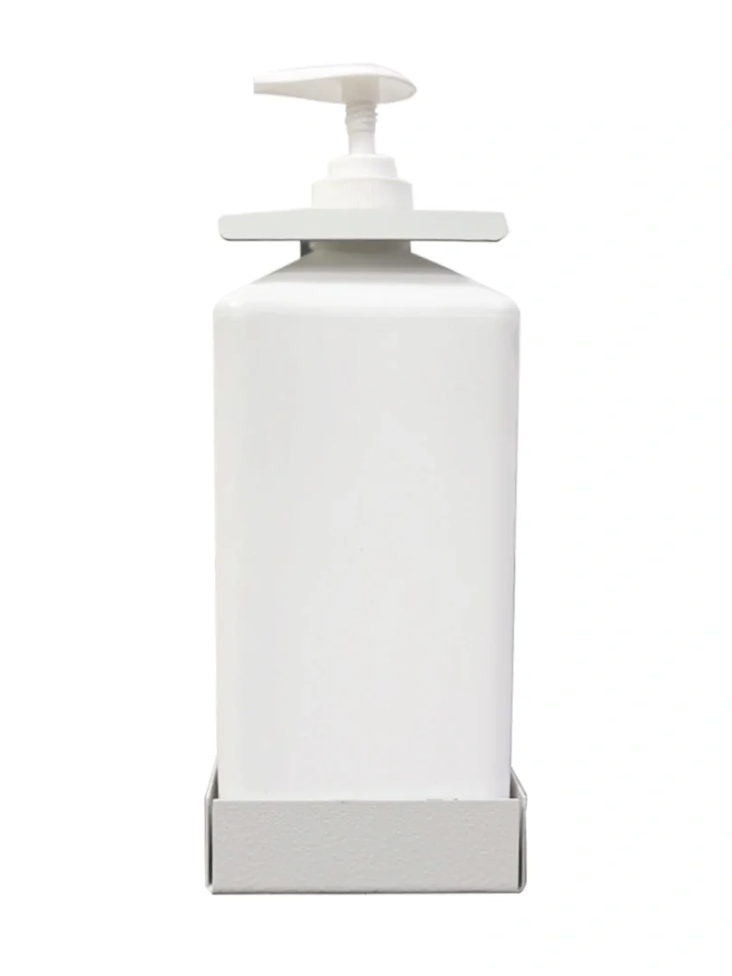 Диспенсер GECO настенный, металлический для использования флаконов 1000 мл. - фото 5