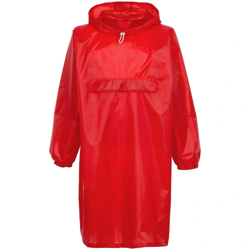 Дождевик-анорак Alatau, красный, единый размер - фото 1