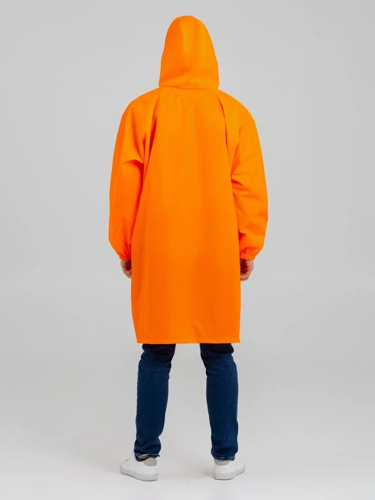 Дождевик-анорак Alatau, оранжевый неон, единый размер - фото 5