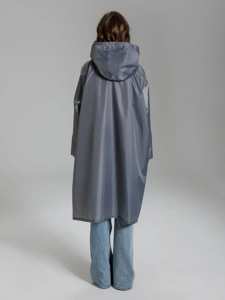 Дождевик-анорак Alatau, серый, единый размер - фото 10