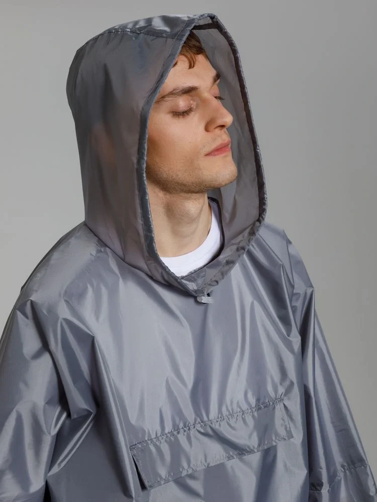 Дождевик-анорак Alatau, серый, единый размер - фото 7