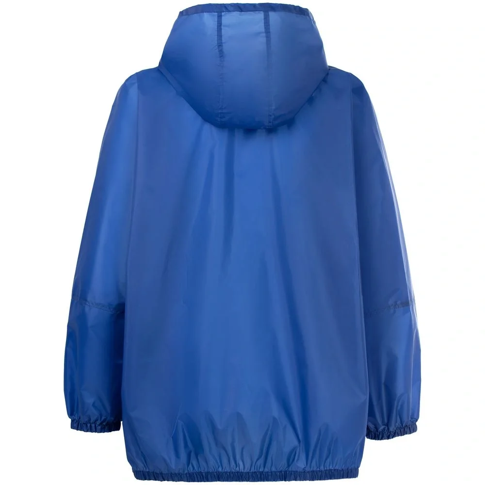 Дождевик-анорак Alatau, укороченный, синий, единый размер - фото 2