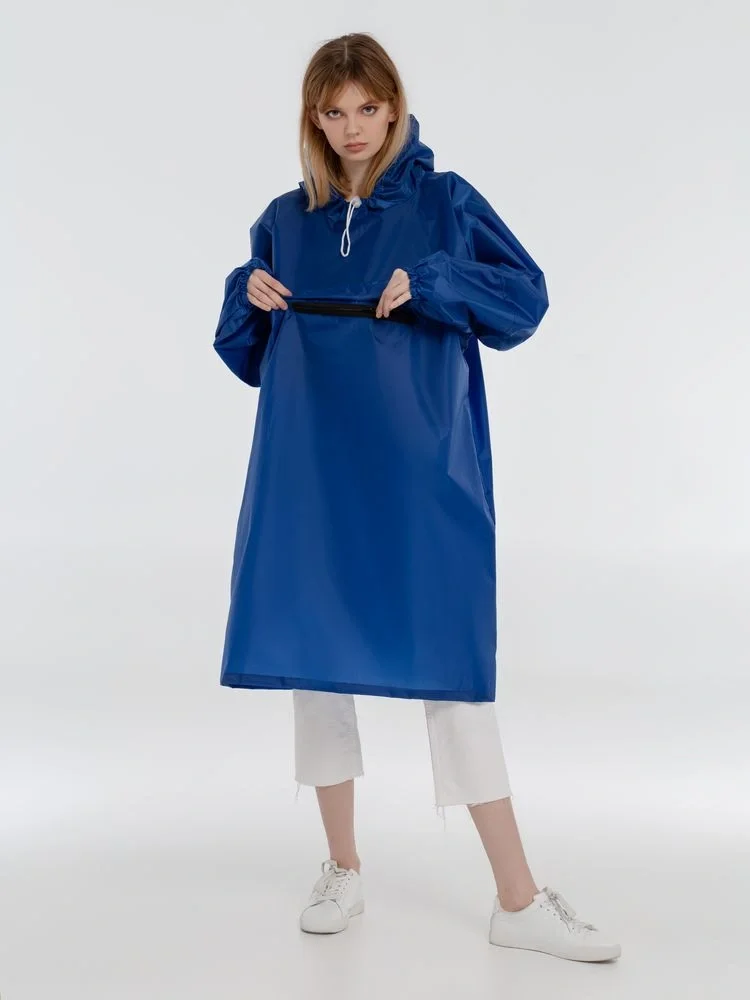 Дождевик-анорак Alatau, ярко-синий, единый размер - фото 6