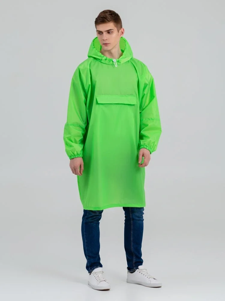 Дождевик-анорак Alatau, зеленое яблоко, единый размер - фото 4