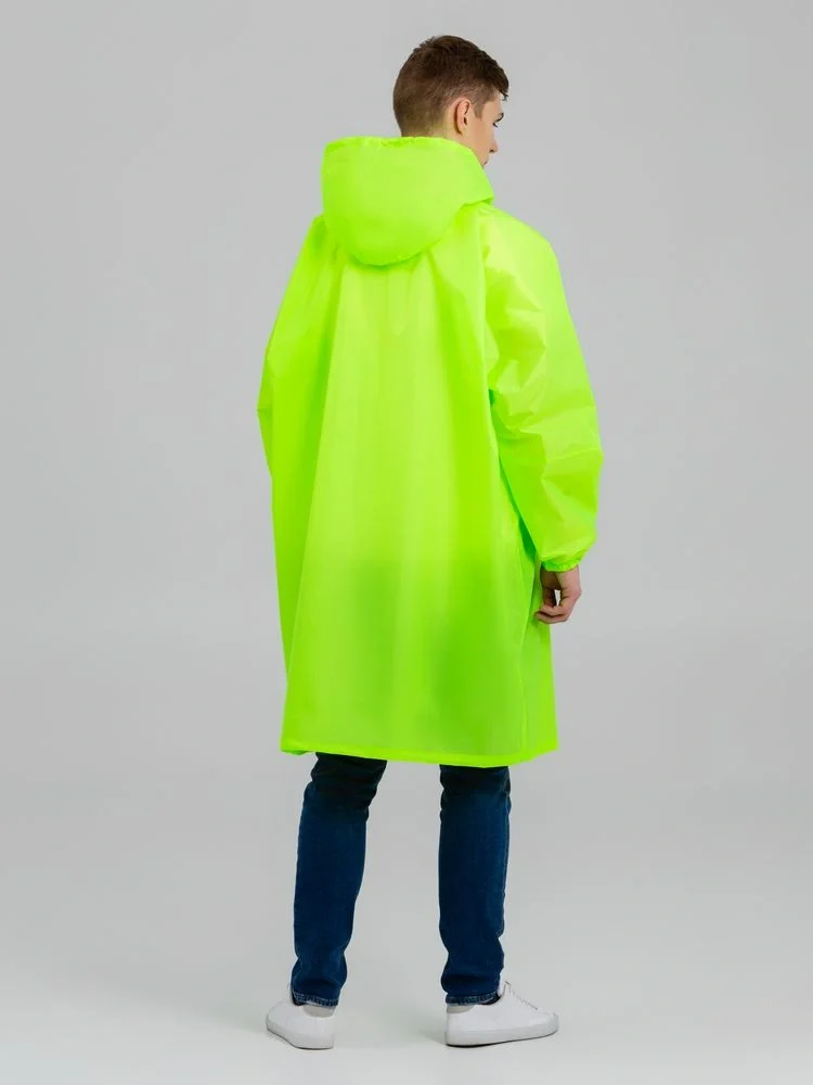 Дождевик-анорак Alatau, желтый неон, единый размер - фото 5