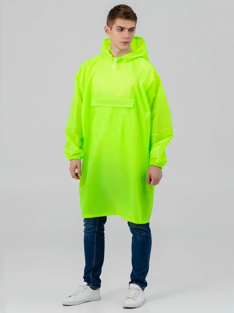 Дождевик-анорак Alatau, желтый неон, единый размер - фото 6
