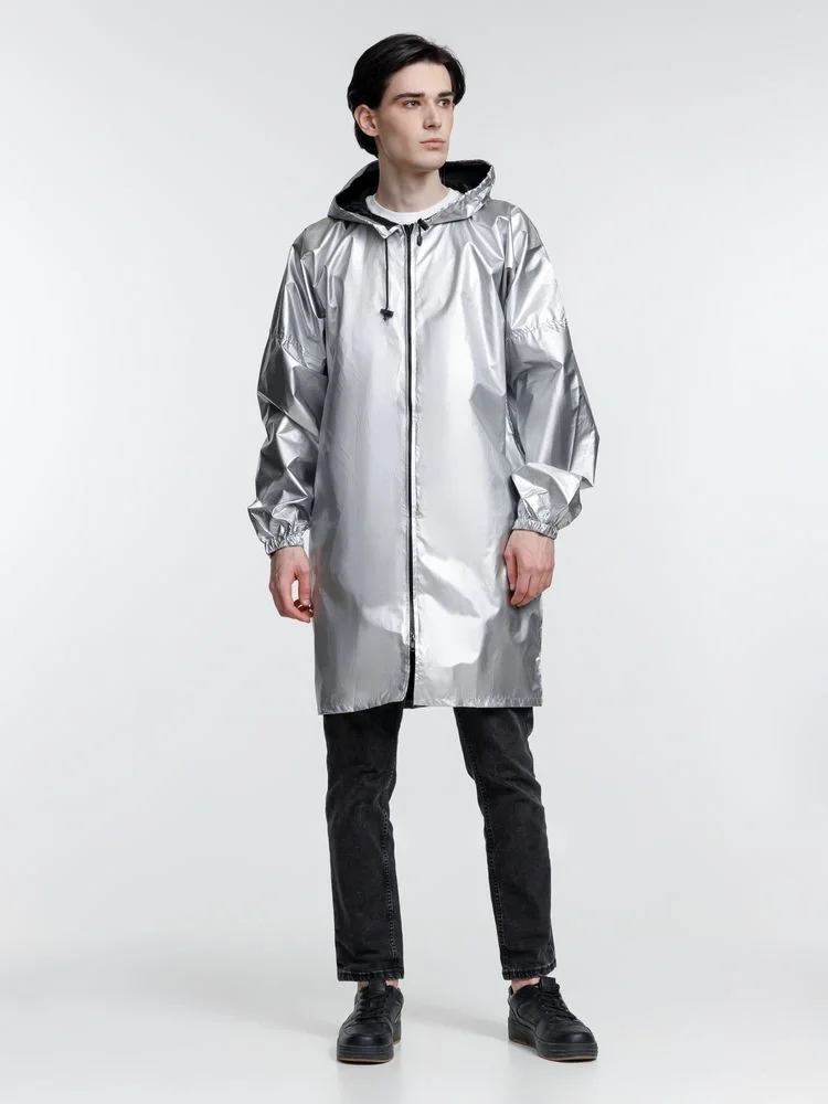 Дождевик Palladio Pockets, серебристый - фото 11