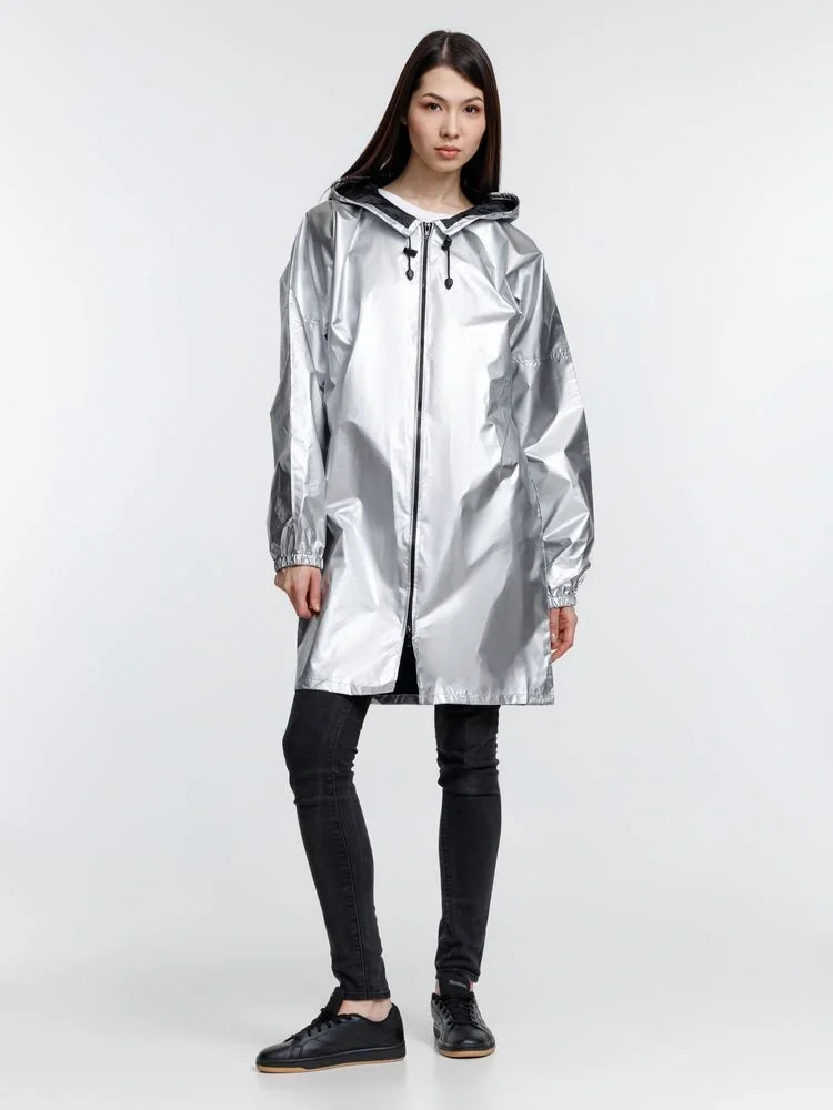 Дождевик Palladio Pockets, серебристый - фото 6