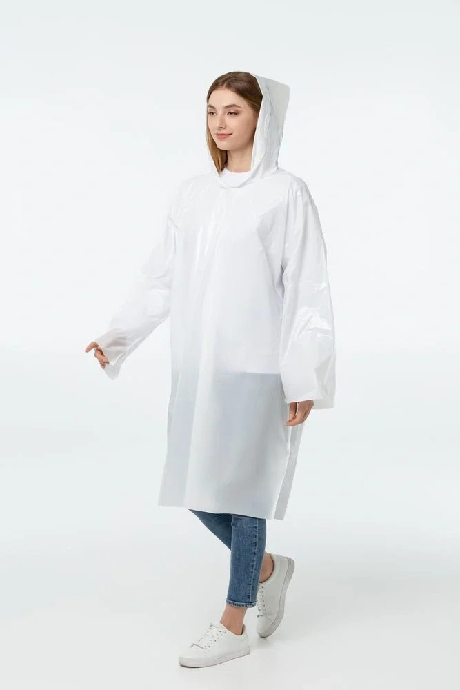 Дождевик-плащ BrightWay, белый - фото 5