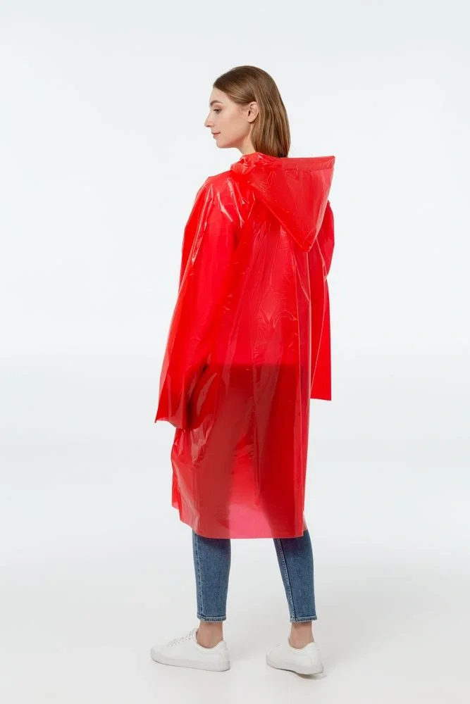 Дождевик-плащ BrightWay, красный - фото 6