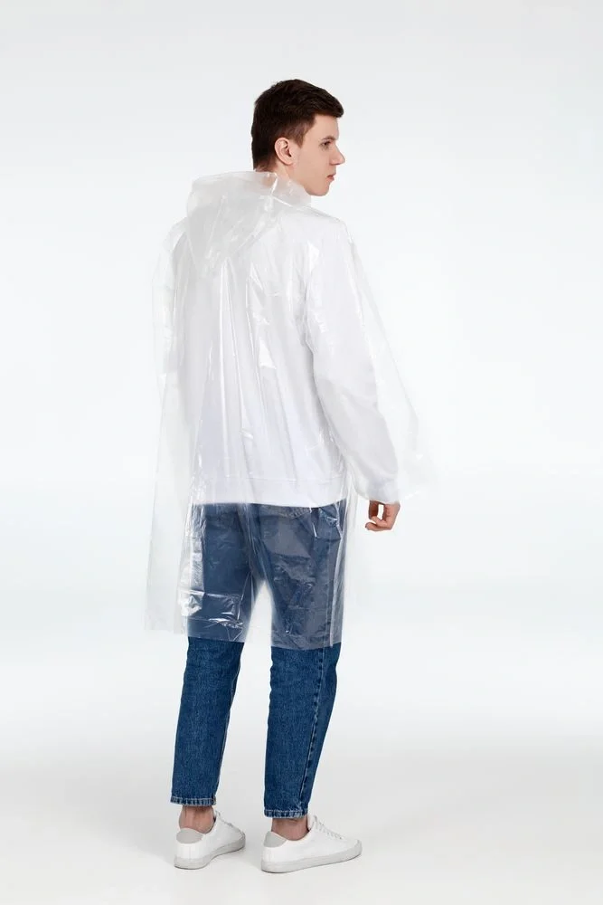 Дождевик-плащ BrightWay, прозрачный - фото 6