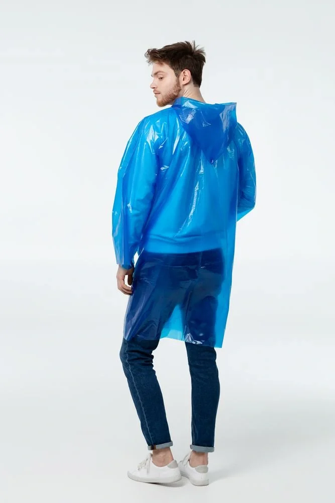 Дождевик-плащ BrightWay, синий - фото 6