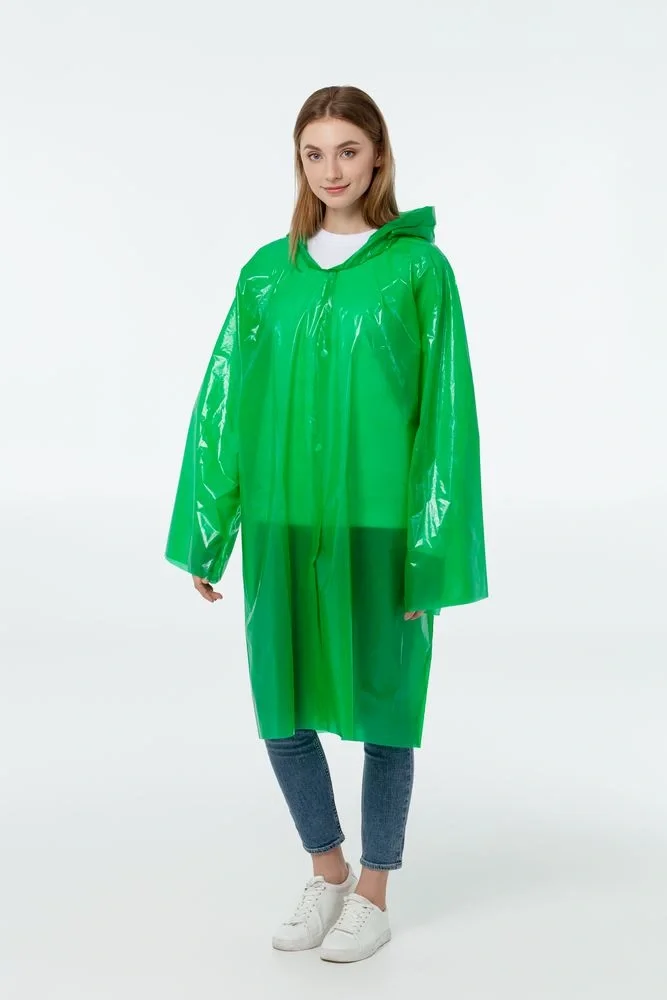 Дождевик-плащ BrightWay, зеленый - фото 5