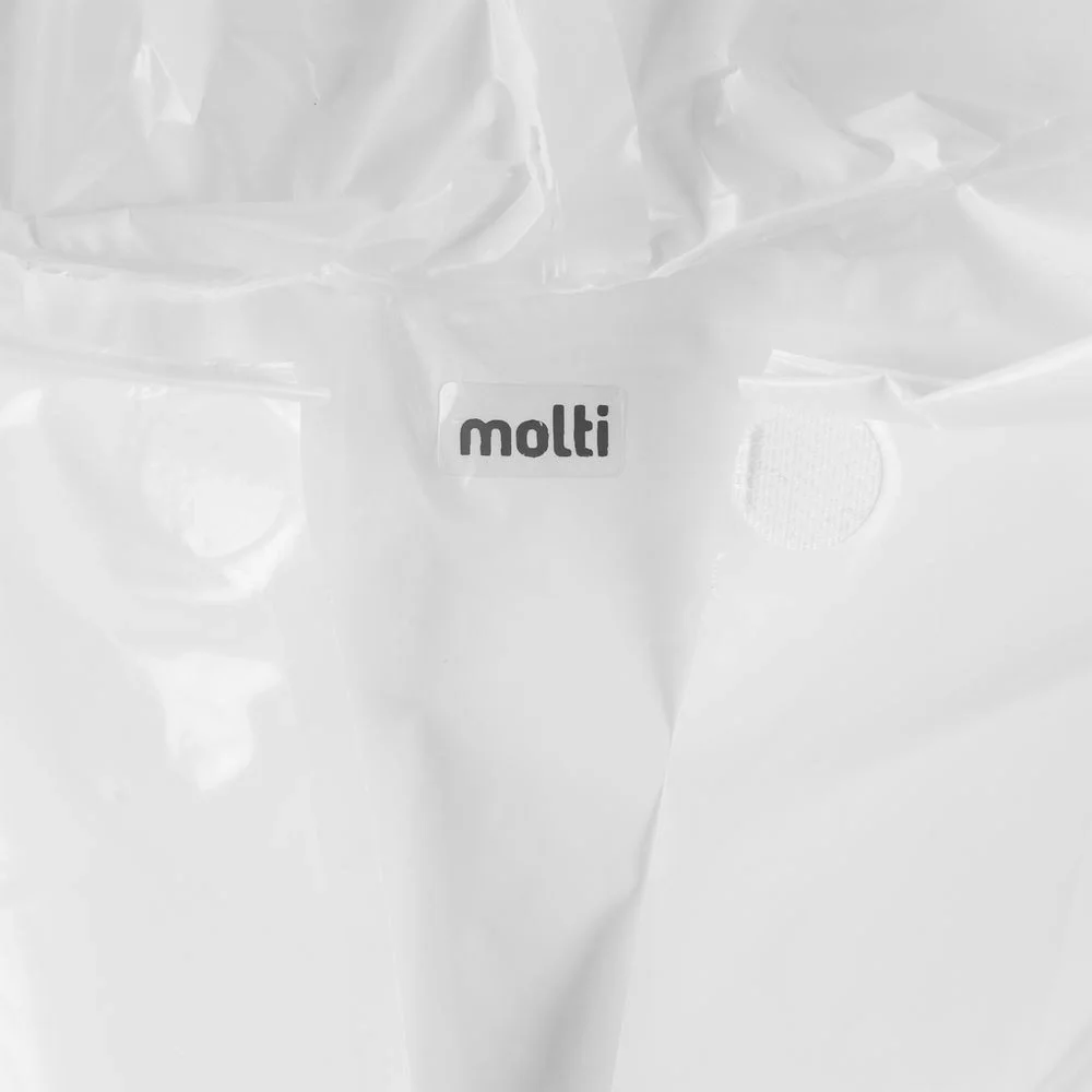 Дождевик-плащ CloudTime, белый - фото 4