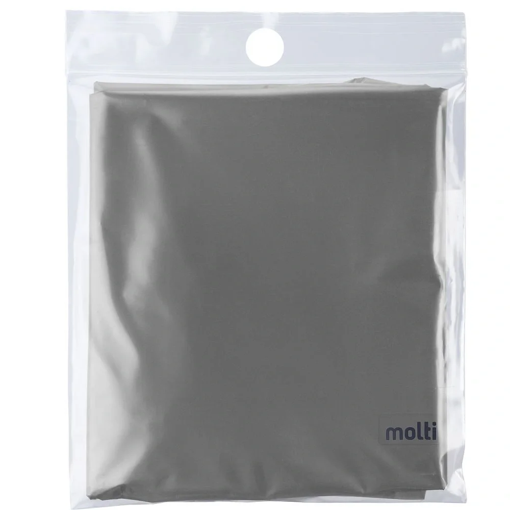 Дождевик-плащ CloudTime, серебристый - фото 8