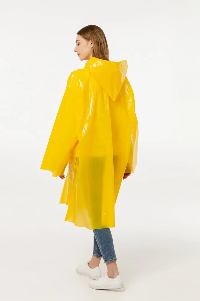Дождевик-плащ CloudTime, желтый - фото 7