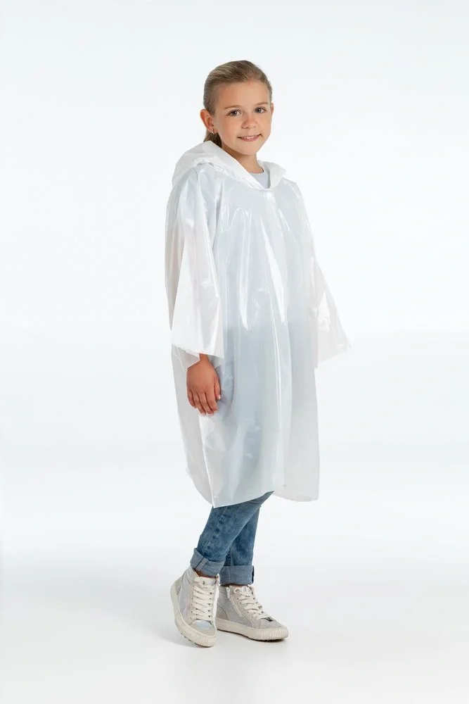 Дождевик-плащ детский BrightWay Kids, белый - фото 5