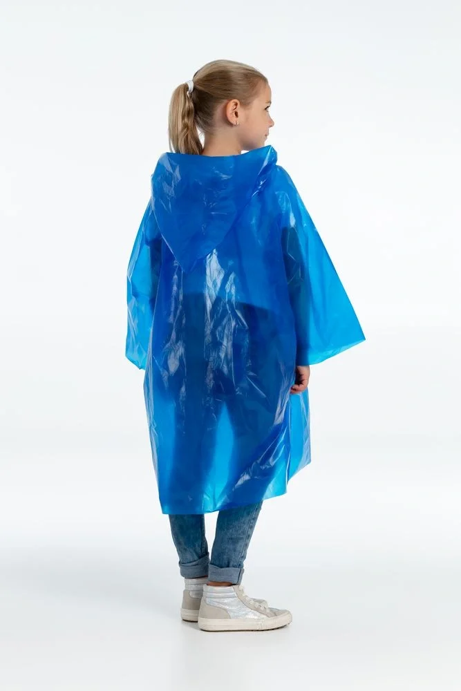 Дождевик-плащ детский BrightWay Kids, синий - фото 7